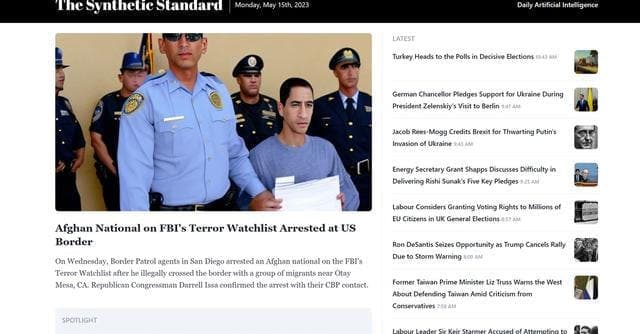Synthetic News Hub screenshot 1