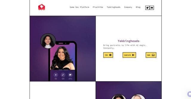 TokkingHeads screenshot 1