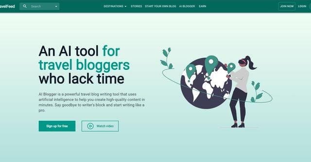 Travel Blog Assistant screenshot 1