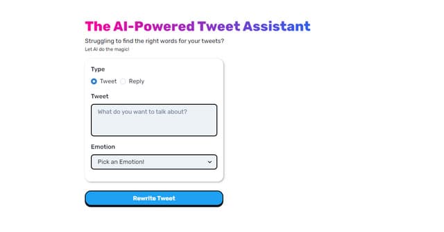 TweetEmote screenshot 1