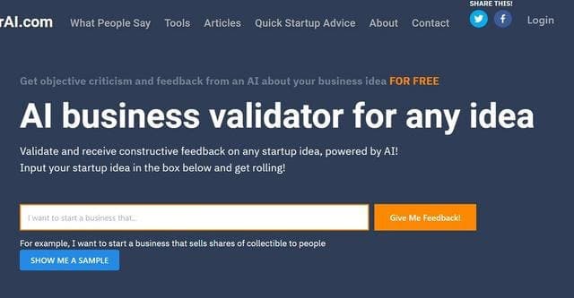 Validator AI screenshot 1