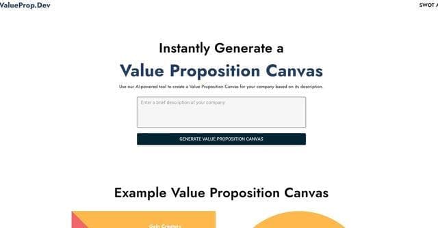 Value Canvas Generator screenshot 1