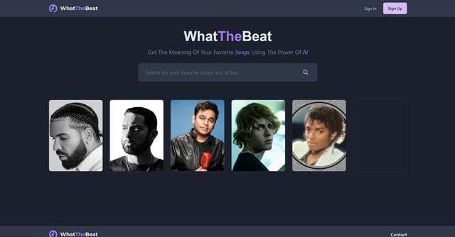 WhatTheBeat screenshot 1