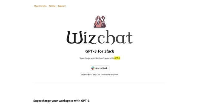 Wiz.chat screenshot 1