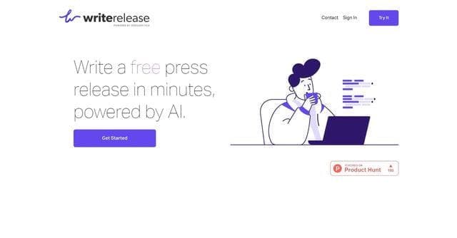 Press Release Generator screenshot 1