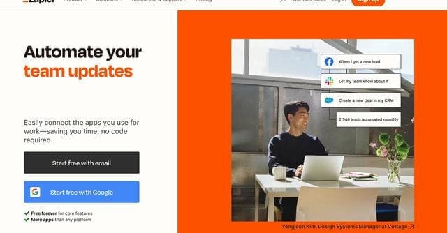 Zapier Automation screenshot 1