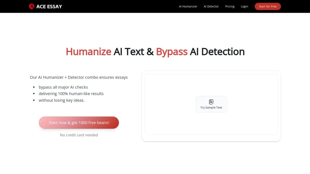 Aceessay screenshot 1