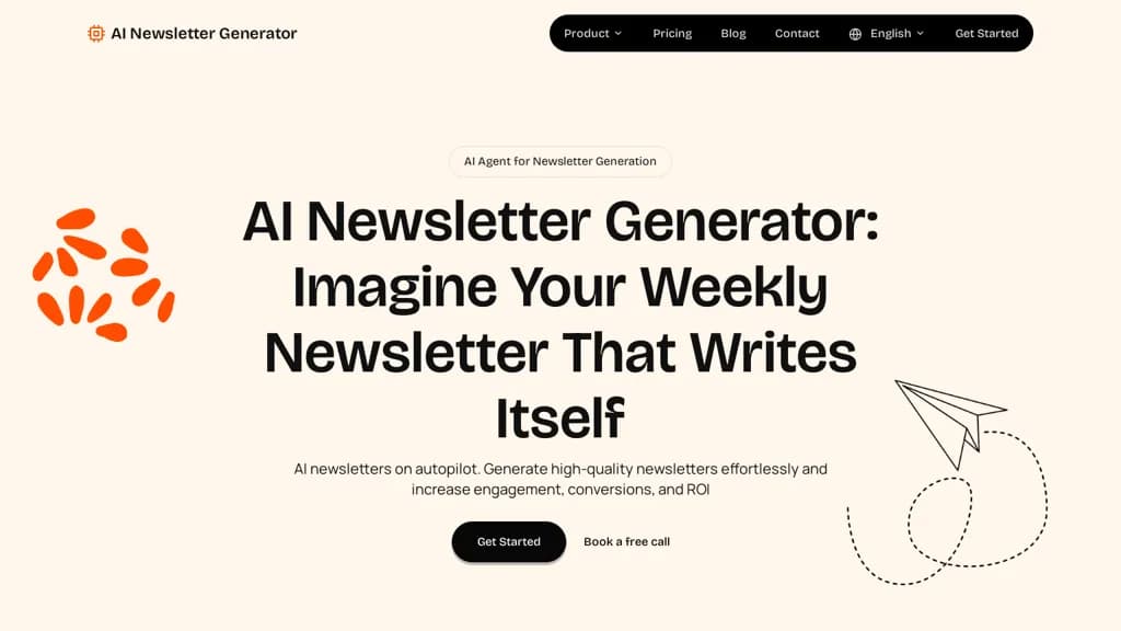 AI Newsletter Generator screenshot 1