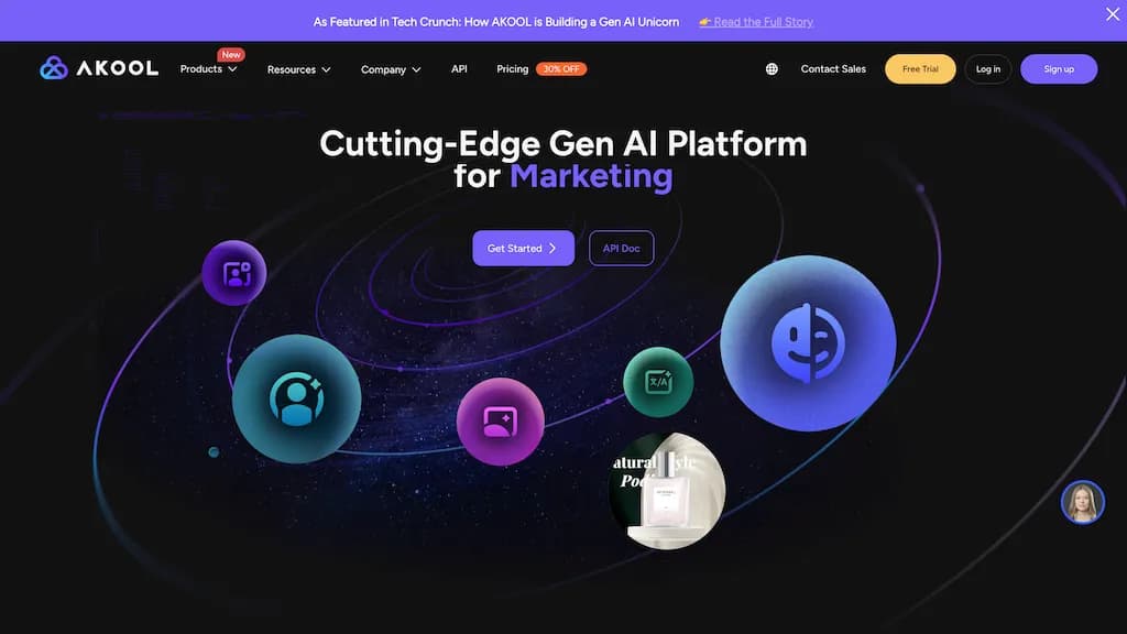 Akool.com screenshot 1