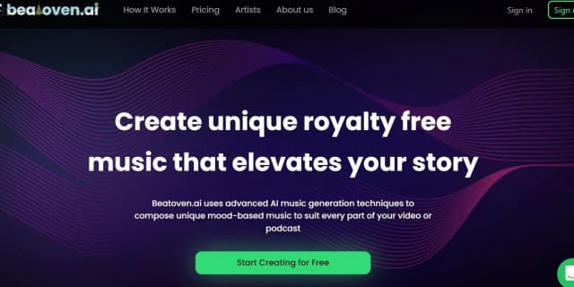 Beatoven.ai screenshot 1