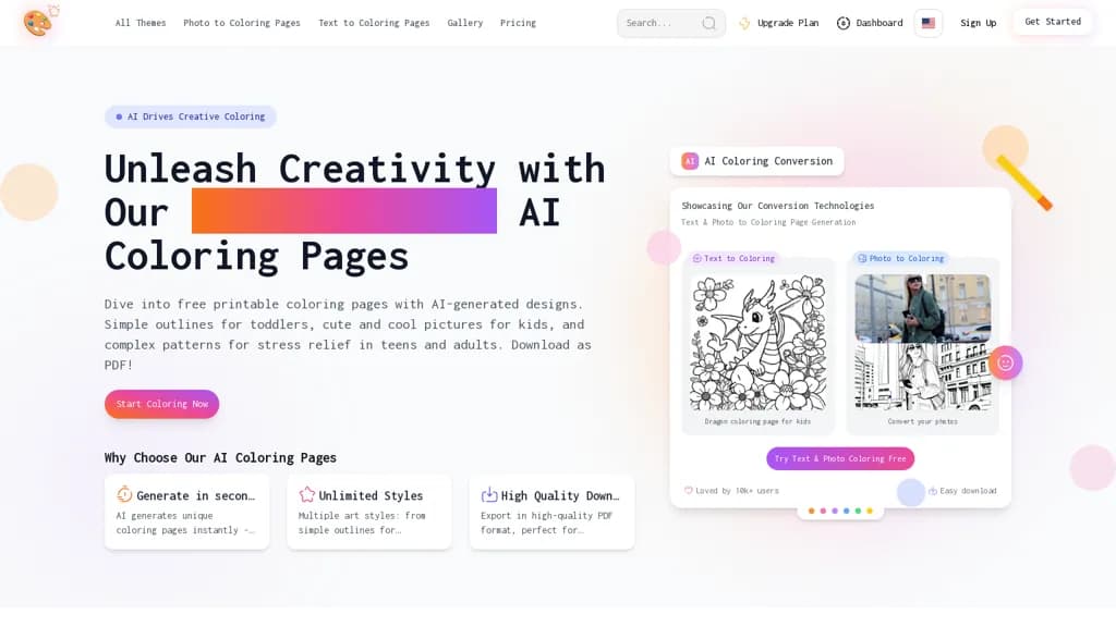 BestColoringPages screenshot 1