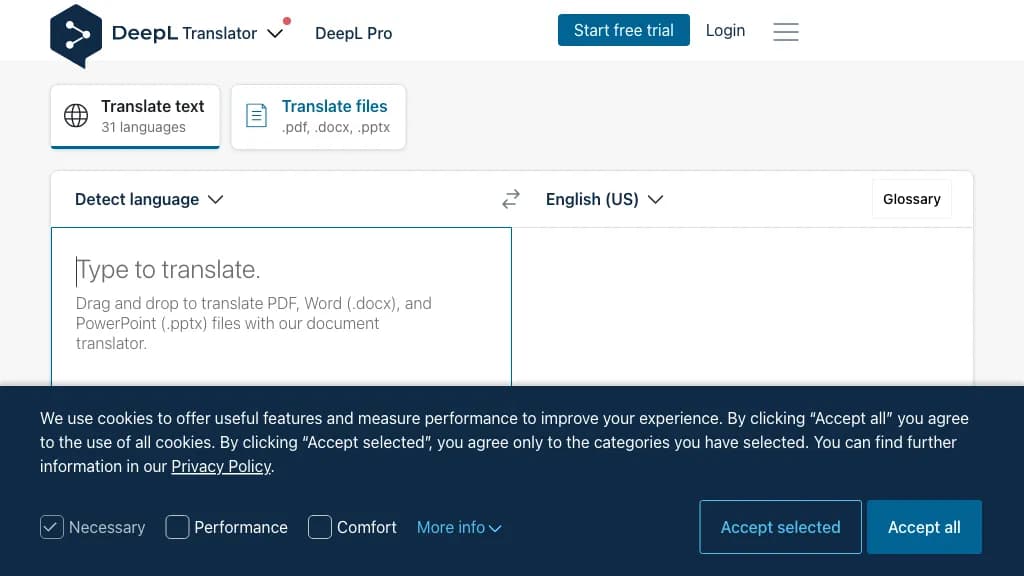 DeepL Translate screenshot 1