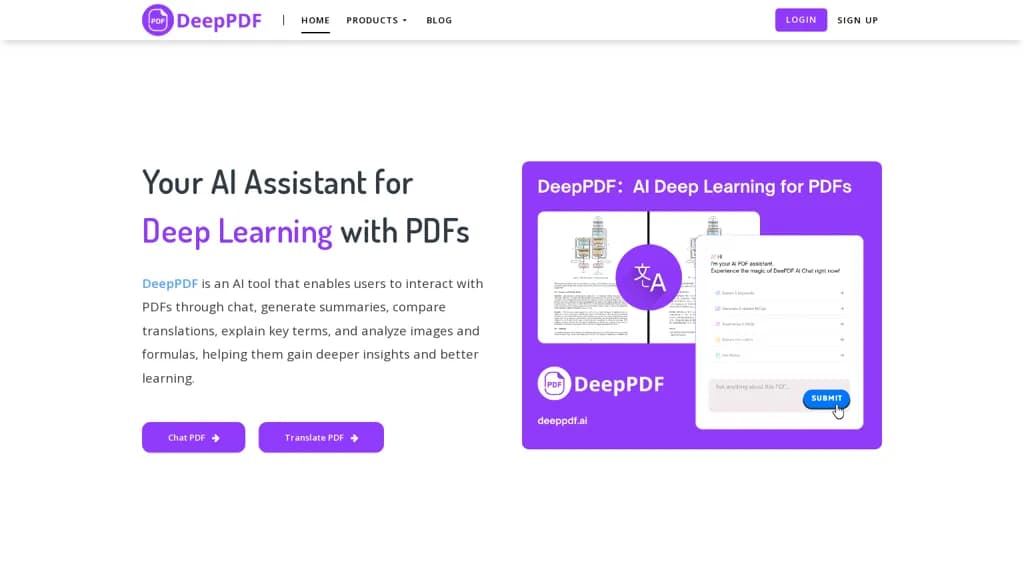 DeepPDF screenshot 1