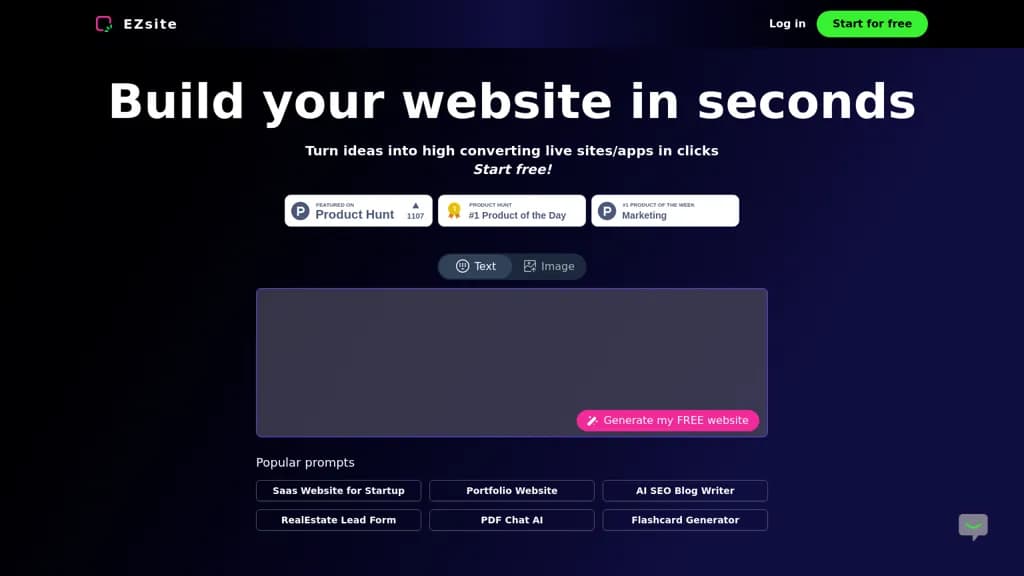 Ezsite AI screenshot 1