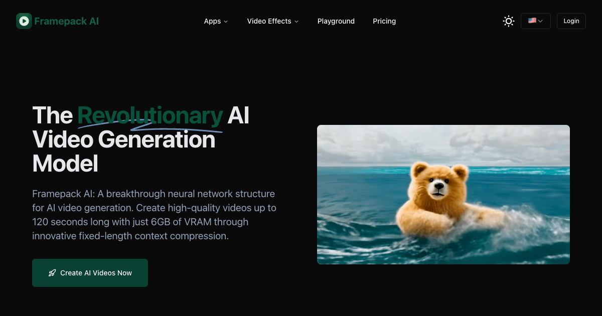 Framepack AI screenshot 1
