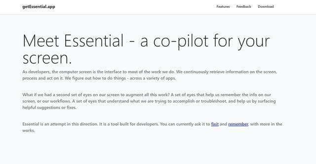 Essential Insights screenshot 1