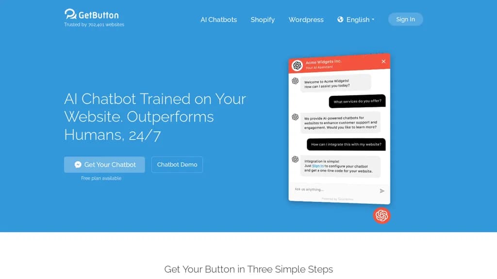 GetButton screenshot 1