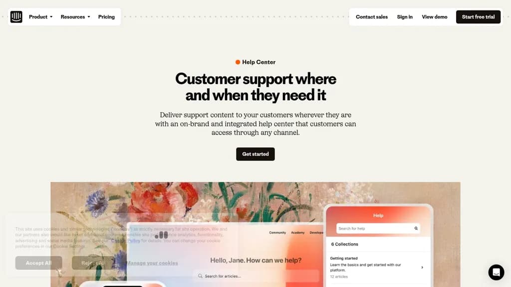 Intercom screenshot 1