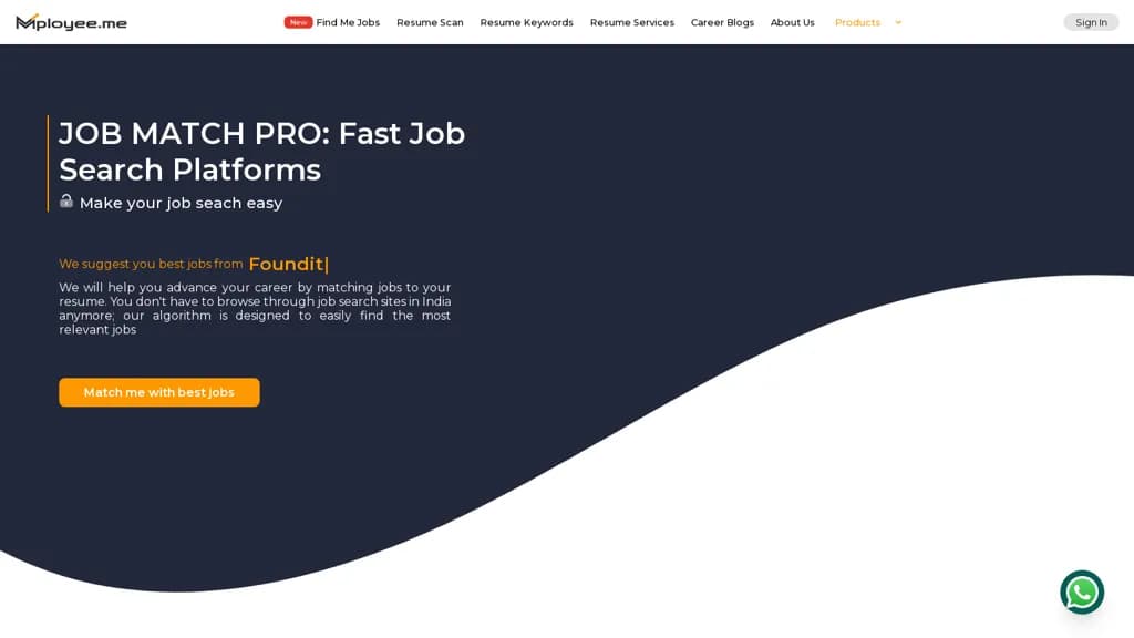 Job Match Pro - Mployee.me screenshot 1