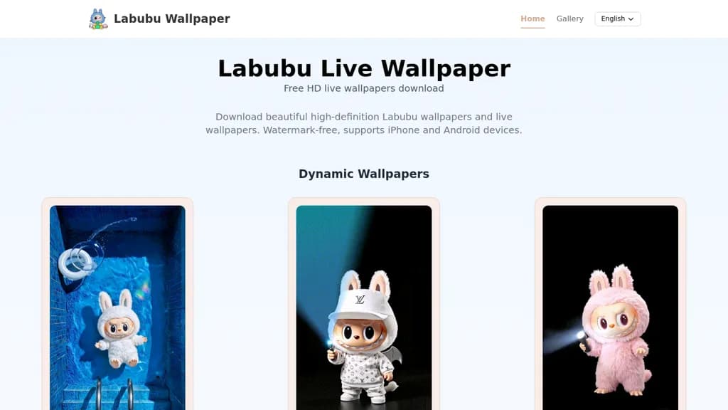Labubu Live Wallpapers screenshot 1