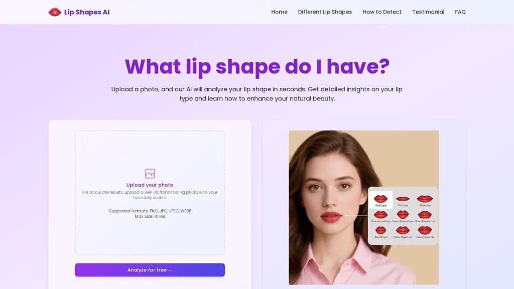 Lip Shapes AI screenshot 1