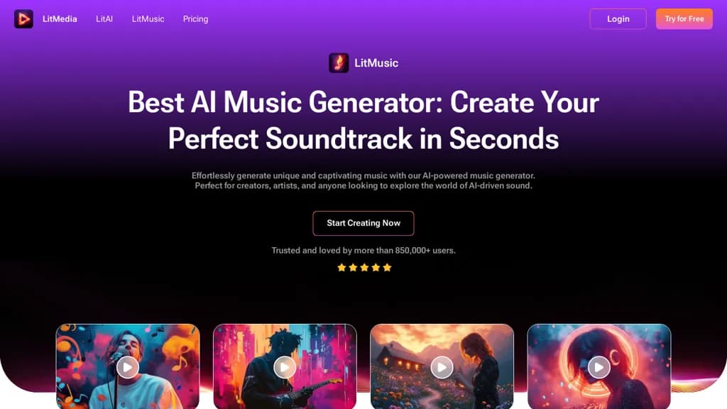 LitMusic screenshot 1
