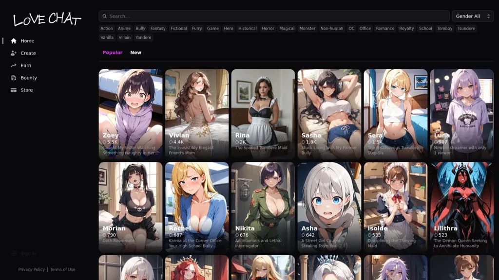 LoveChat screenshot 1