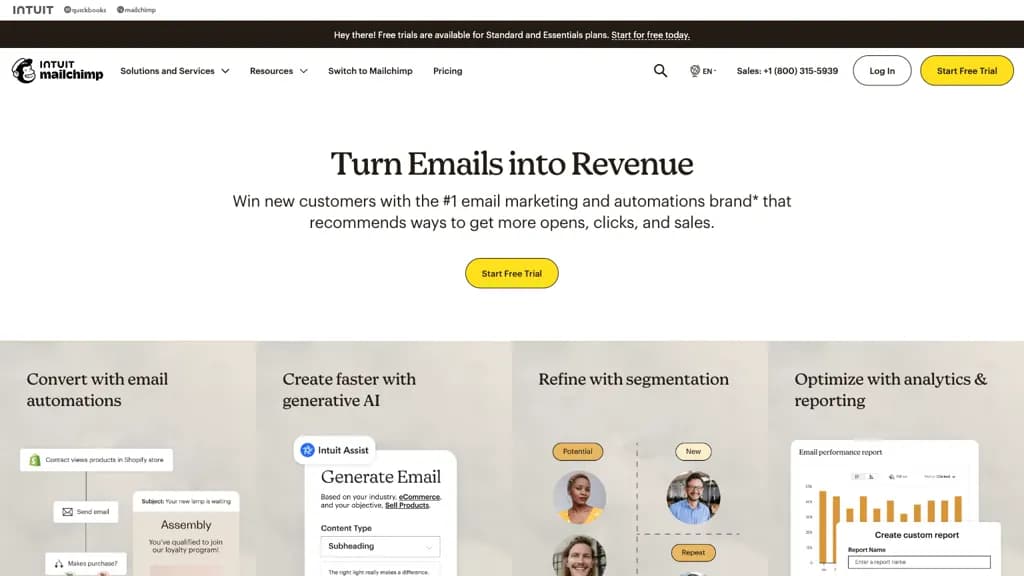 Mailchimp screenshot 1