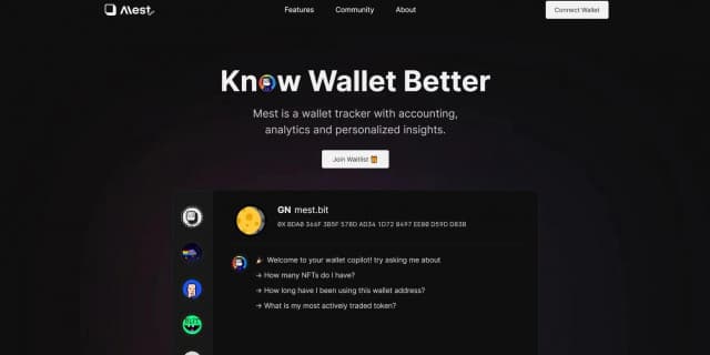 Mest Crypto Insights screenshot 1