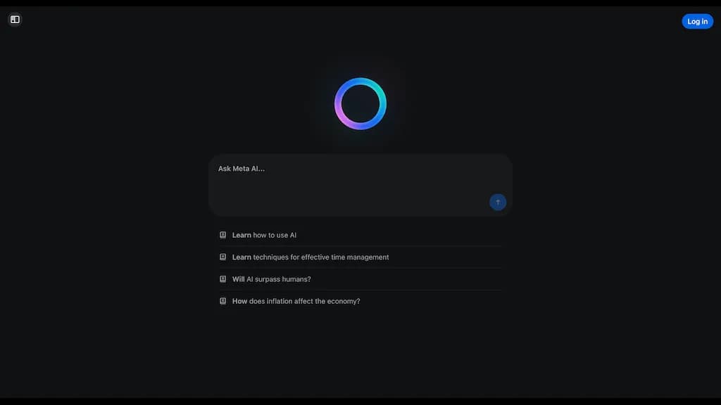 Meta AI screenshot 1