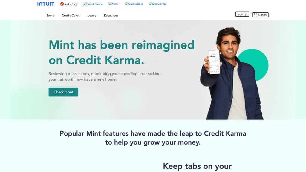 Mint screenshot 1