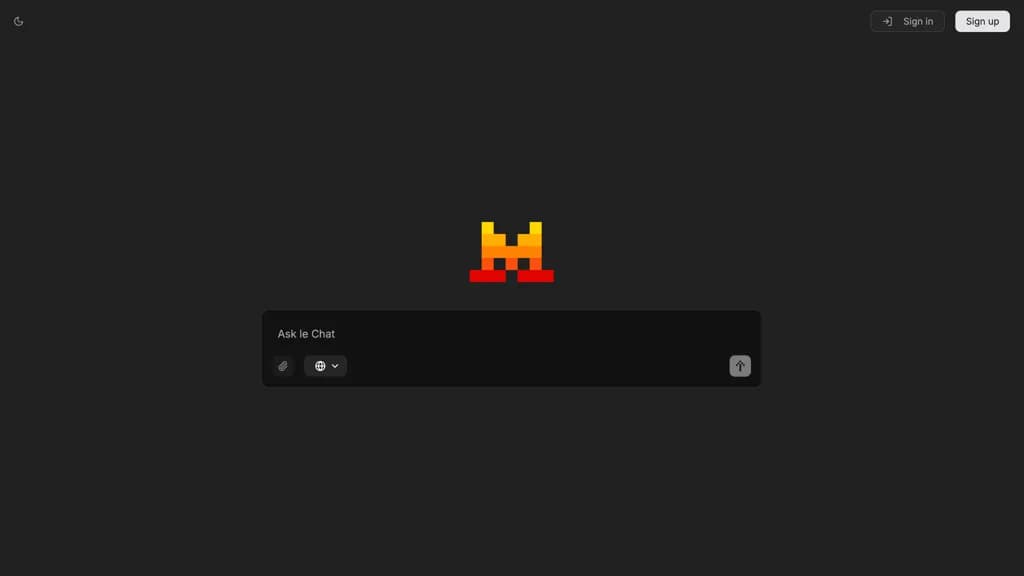 Le Chat - Mistral screenshot 1