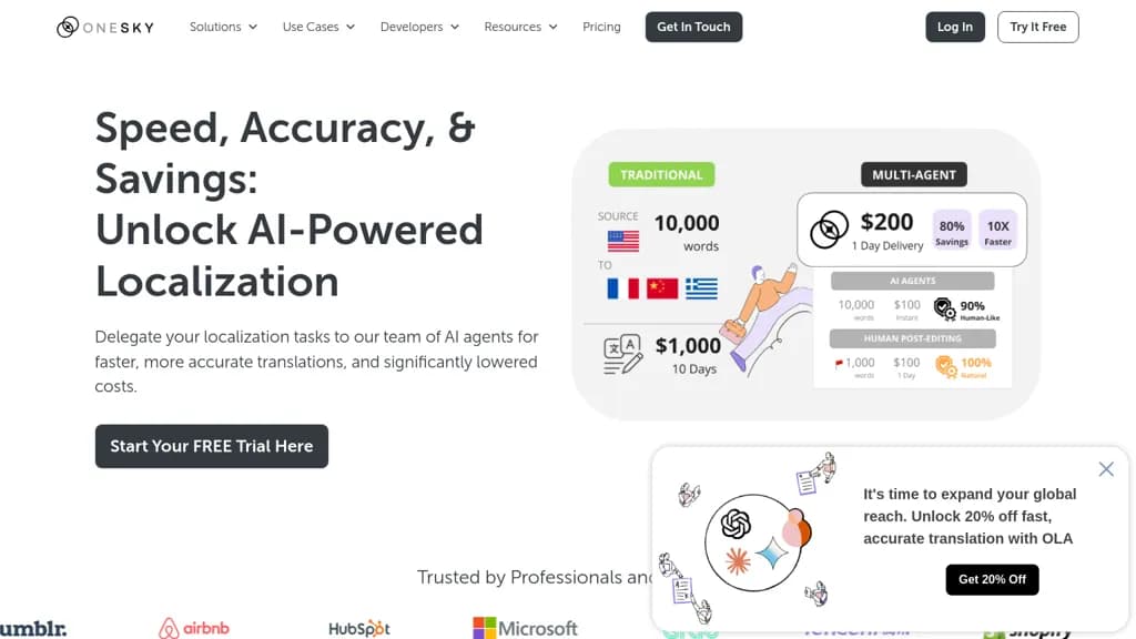 OneSky Localization Agent screenshot 1