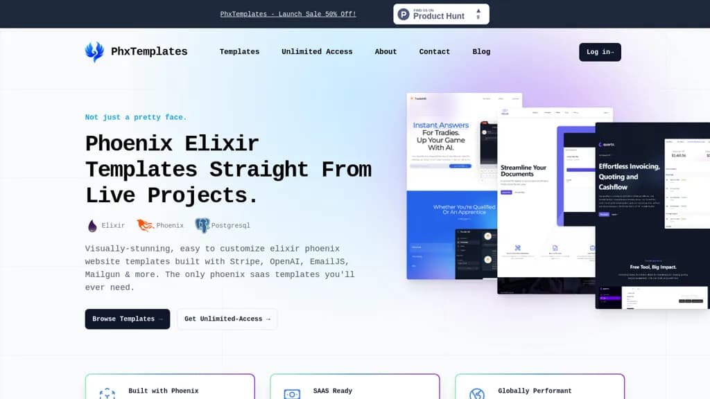 Phoenix Templates screenshot 1