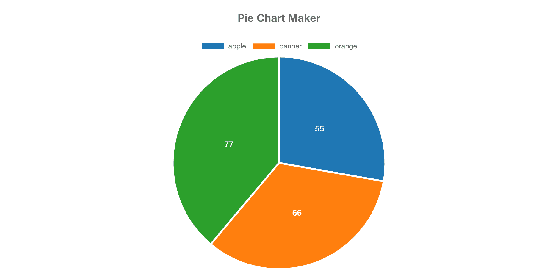 Pie Chart Maker screenshot 1