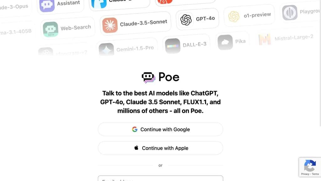 Poe.com screenshot 1