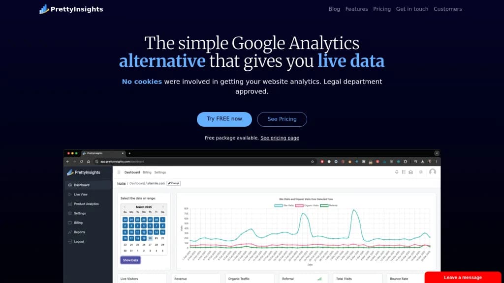 PrettyInsights screenshot 1