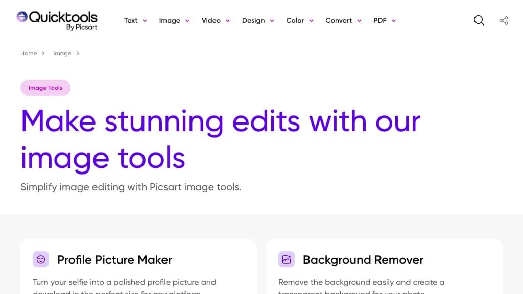 Quicktools Suite screenshot 1