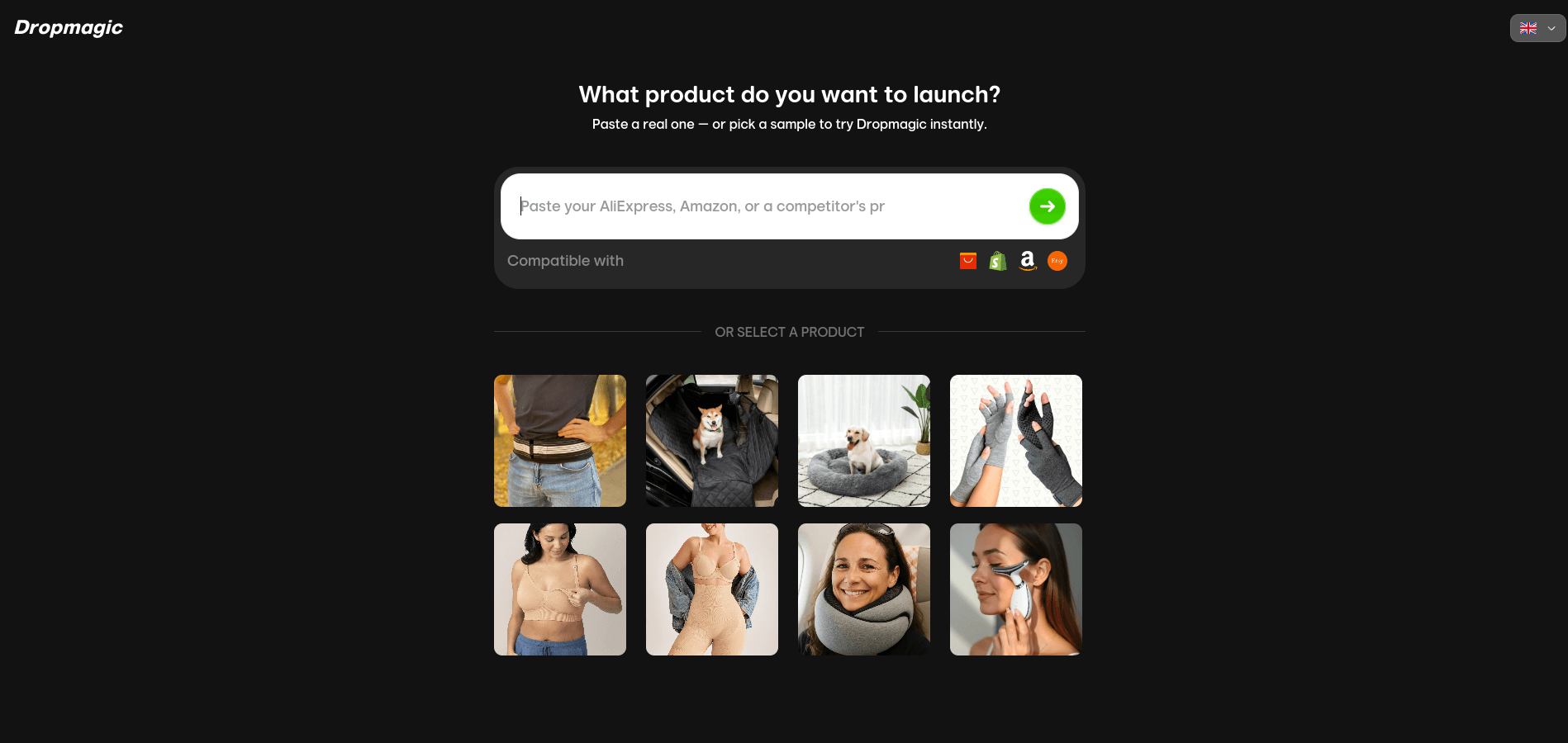 Dropmagic Store Builder screenshot 1