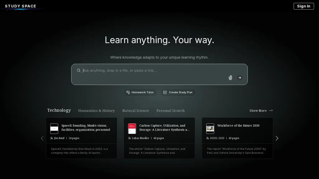 Study Space screenshot 1