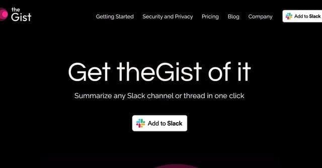 theGist screenshot 1