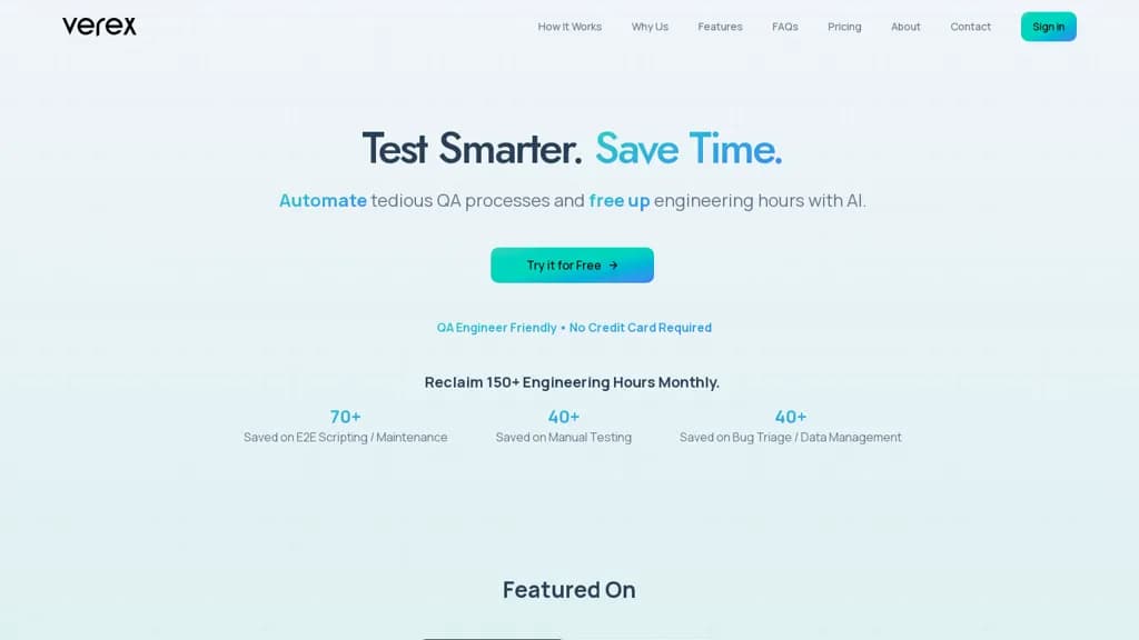 Verex screenshot 1
