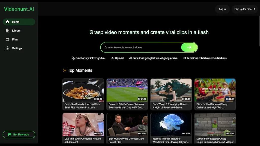 Videohunt AI screenshot 1