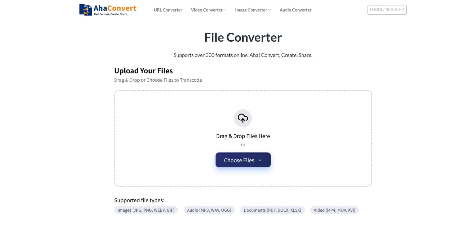 AhaConvert File Converter screenshot 1