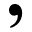 Comma AI logo