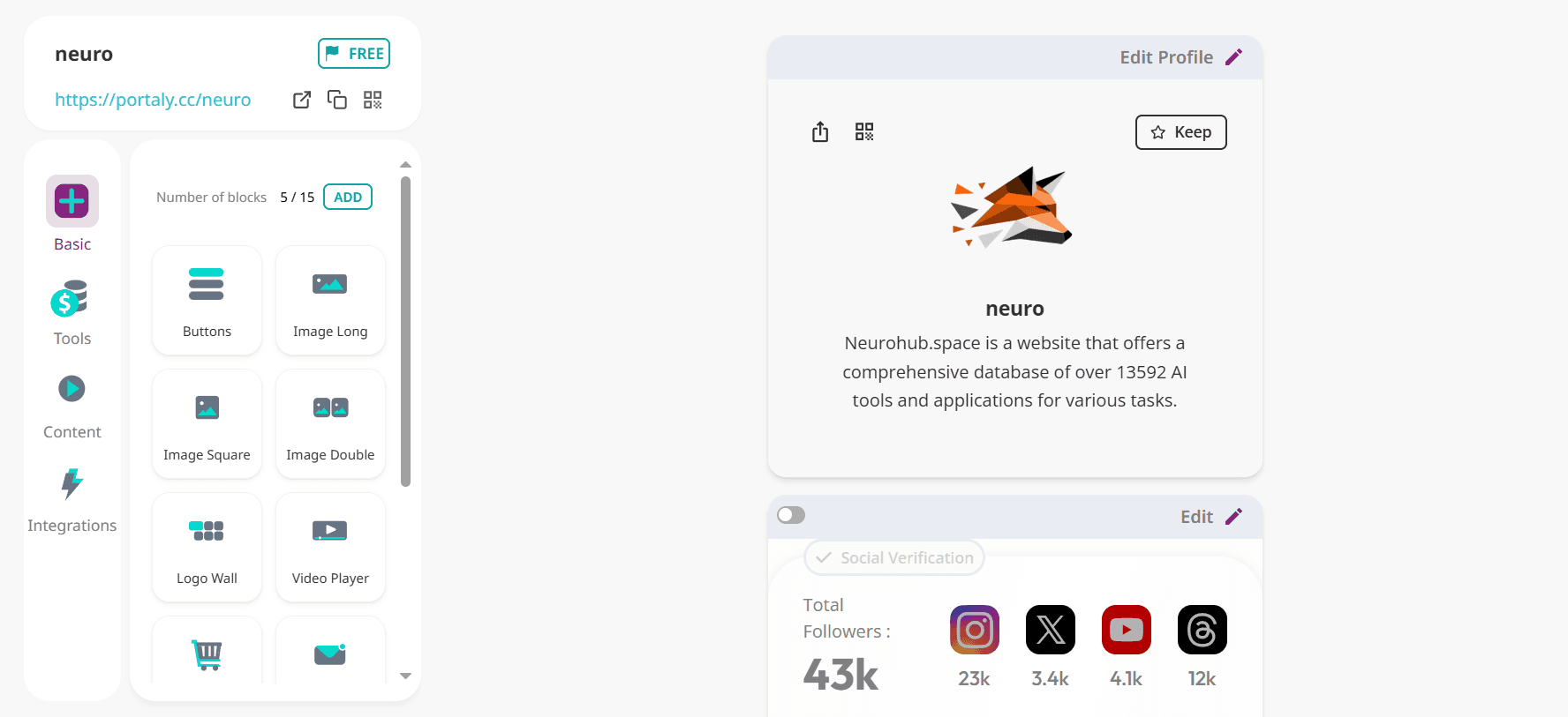 Portaly screenshot 3