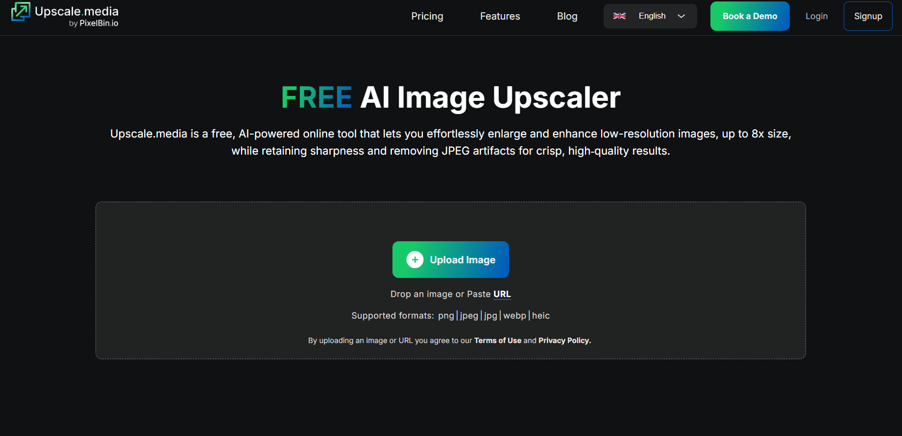 AI Image Upscaler - Free Image Quality Enhancer screenshot 1
